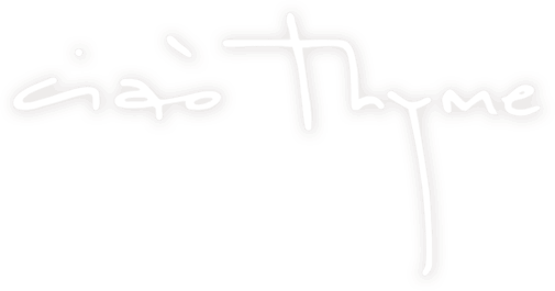 Return to the Ciao Thyme homepage Ciao Thyme